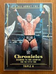 Triple H #HHH-29 Wrestling Cards 2022 Panini Chronicles WWE It's All About the Game Prices