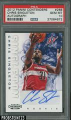 Chris Singleton Autograph Basketball Cards 2012 Panini Contenders Prices