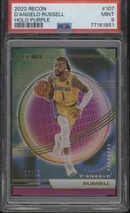 D'Angelo Russell [Purple] #107 Basketball Cards 2022 Panini Recon Prices