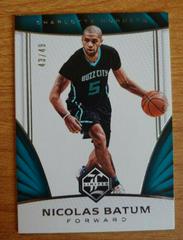 Nicolas Batum [Silver Spotlight] Basketball Cards 2016 Panini Limited Prices