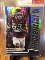 Jalen Wydermyer [Showcase] #P-JAW Football Cards 2022 Panini Score Protential Prices