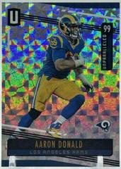 Aaron Donald [Hyper] #172 Football Cards 2019 Panini Unparalleled Prices