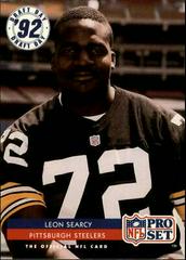 Leon Searcy #31 Football Cards 1992 Pro Set Prices