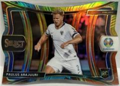 Paulus Arajuuri [Tie Dye Die Cut Prizm] #112 Soccer Cards 2020 Panini Select UEFA Euro Prices