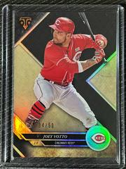 Joey Votto [Onyx] #10 Baseball Cards 2017 Topps Triple Threads Prices