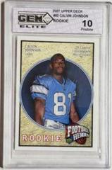 Calvin Johnson #80 Football Cards 2007 Upper Deck Football Heroes Prices