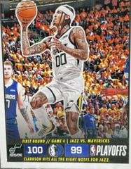 Jordan Clarkson Basketball Cards 2022 Panini Hoops Road to the Finals Prices