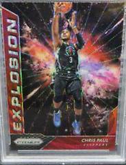 Chris Paul [Ruby Wave Prizm] #8 Basketball Cards 2016 Panini Prizm Explosion Prices