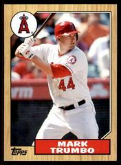 Mark Trumbo #TM-144 Baseball Cards 2012 Topps 1987 Minis Prices