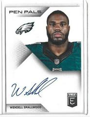 Wendell Smallwood Football Cards 2016 Panini Donruss Elite Pen Pals Autographs Prices