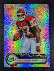 Larry Johnson [Refractor] Football Cards 2006 Topps Chrome Own the Game Prices