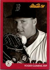 Roger Clemens Baseball Cards 1991 Studio Preview Prices