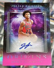 Julian Phillips [Pink] #15 Basketball Cards 2023 Panini Origins Rookie Autograph Prices