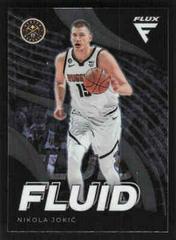 Nikola Jokic #3 Basketball Cards 2022 Panini Flux Fluid Prices