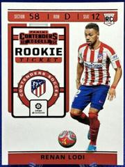 Renan Lodi [Red] Soccer Cards 2019 Panini Chronicles Contenders Rookie Ticket Prices