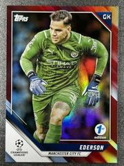Ederson [Red] Soccer Cards 2021 Topps UEFA Champions League 1st Edition Prices