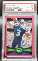 Russell Wilson [Pink] #165 Football Cards 2012 Topps Prices