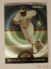 Rickey Henderson [Dufex] Baseball Cards 1993 Pinnacle Cooperstown Prices