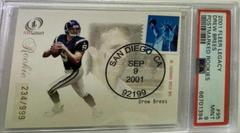 Drew Brees [Postmarked Rookies] #95 Football Cards 2001 Fleer Legacy Prices