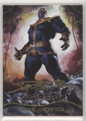 Thanos [Gold Foil] #47 Marvel 2020 Masterpieces