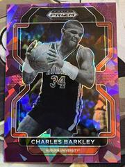 Charles Barkley [Purple Ice] Basketball Cards 2022 Panini Prizm Draft Picks Prices