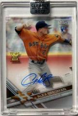 Alex Bregman Baseball Cards 2017 Topps Clearly Authentic Autographs Prices