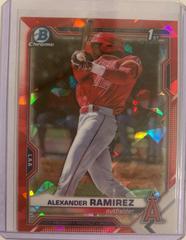 Alexander Ramirez [Red] #BCP-208 Baseball Cards 2021 Bowman Chrome Sapphire Prospects Prices