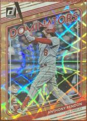 Anthony Rendon #D-8 Baseball Cards 2022 Panini Donruss Dominators Prices