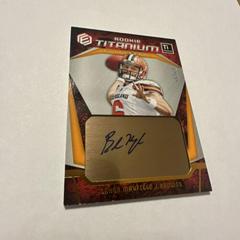 Baker Mayfield [Silver] #RTA-4 Football Cards 2018 Panini Elements Rookie Titanium Autographs Prices
