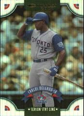 Carlos Delgado #21 Baseball Cards 2002 Donruss Prices
