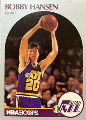 Bobby Hansen #290 Basketball Cards 1990 Hoops Prices