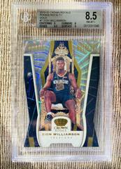 Zion Williamson [Gold] #7 Basketball Cards 2019 Panini Crown Royale Rookie Royalty Prices