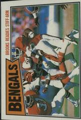 Bengals Team Leaders, Brooks Readies Stiff Arm #184 Football Cards 1987 Topps Prices