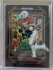 Earl Campbell [Black Shimmer] #36 Football Cards 2023 Panini Prizm Draft Picks Prices