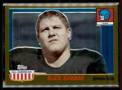 Alex Karras [Gold Chrome Refractor] #63 Football Cards 2005 Topps All American Prices