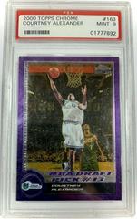 Courtney Alexander #163 Basketball Cards 2000 Topps Chrome Prices