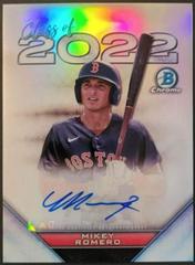 Mikey Romero #C22A-MR Baseball Cards 2022 Bowman Draft Class of Autographs Prices