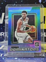 Jayson Tatum [Blue] #12 Basketball Cards 2021 Panini Donruss Optic Elite Dominators Prices
