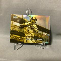 Manny Machado [Gold Minted] Baseball Cards 2018 Stadium Club Chrome Prices
