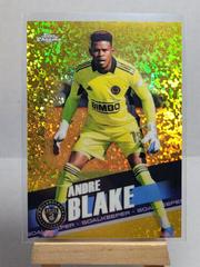 Andre Blake [Gold Mini Diamond] #122 Soccer Cards 2022 Topps Chrome MLS Prices