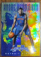 Andre Drummond [Blue & Gold] Basketball Cards 2012 Panini Crusade Prizm Prices