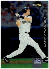 Larry Walker [Platinum] #5 Baseball Cards 2001 Topps H.D Prices