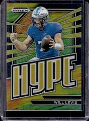 Will Levis [Black Gold] #HP-3 Football Cards 2023 Panini Prizm Draft Picks Hype Prices