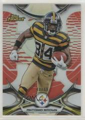 Antonio Brown [Red Refractor] #5 Football Cards 2015 Topps Finest Prices