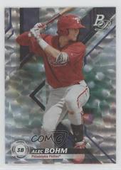 Alec Bohm [Ice] #TOP-6 Baseball Cards 2019 Bowman Platinum Top Prospects Prices