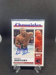 Derek Brunson [Blue] #CS-DBR Ufc Cards 2023 Panini Chronicles UFC Signatures Prices