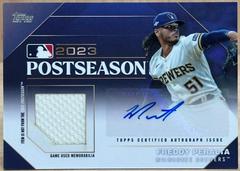Freddy Peralta Baseball Cards 2024 Topps Postseason Performance Autograph Relic Prices