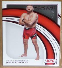 Jan Blachowicz [Red] Ufc Cards 2022 Panini Immaculate UFC Prices