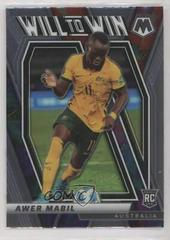 Awer Mabil Soccer Cards 2021 Panini Mosaic Road to FIFA World Cup Will to Win Prices