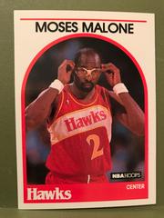 Moses Malone Basketball Cards 1989 Hoops Prices
